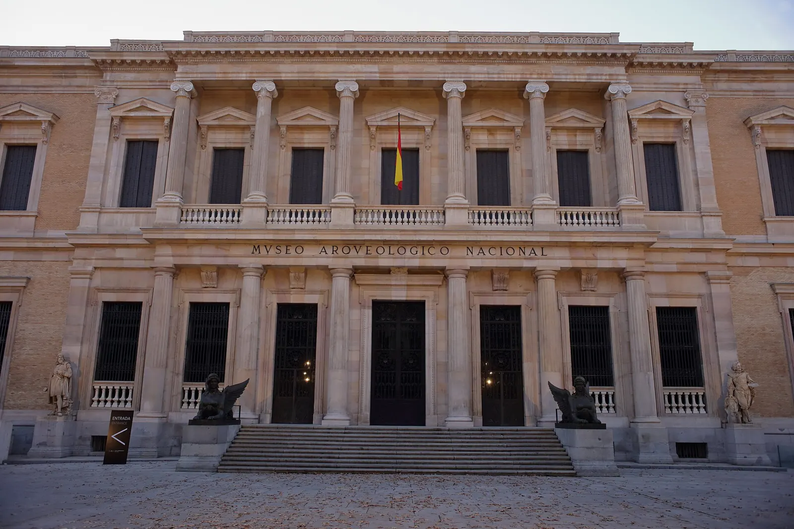 Facade of the National Archaeological Museum