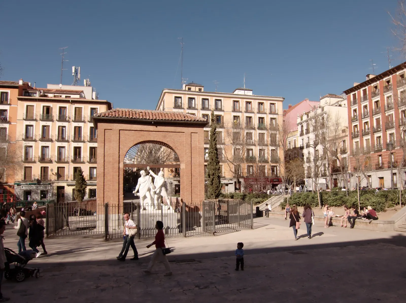 Plaza del Dos de Mayo in Malasaña