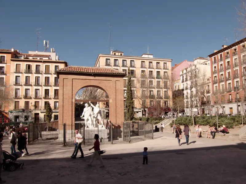 Plaza del Dos de Mayo in Malasaña