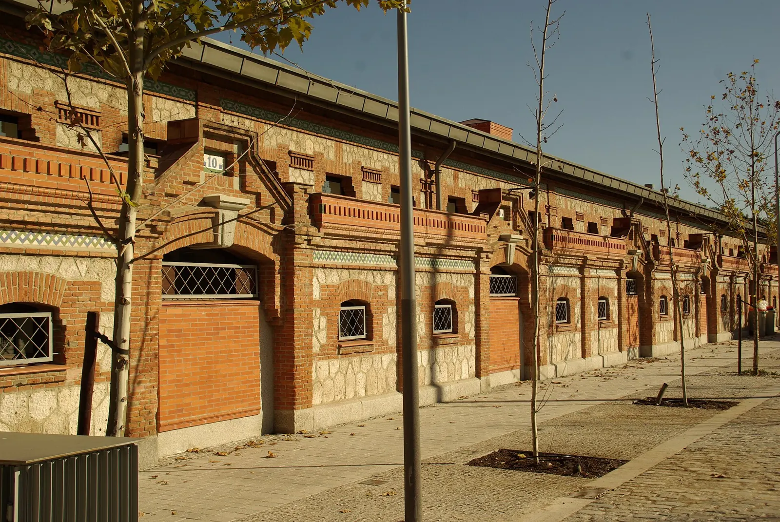 Naves de ladrillo de Matadero Madrid