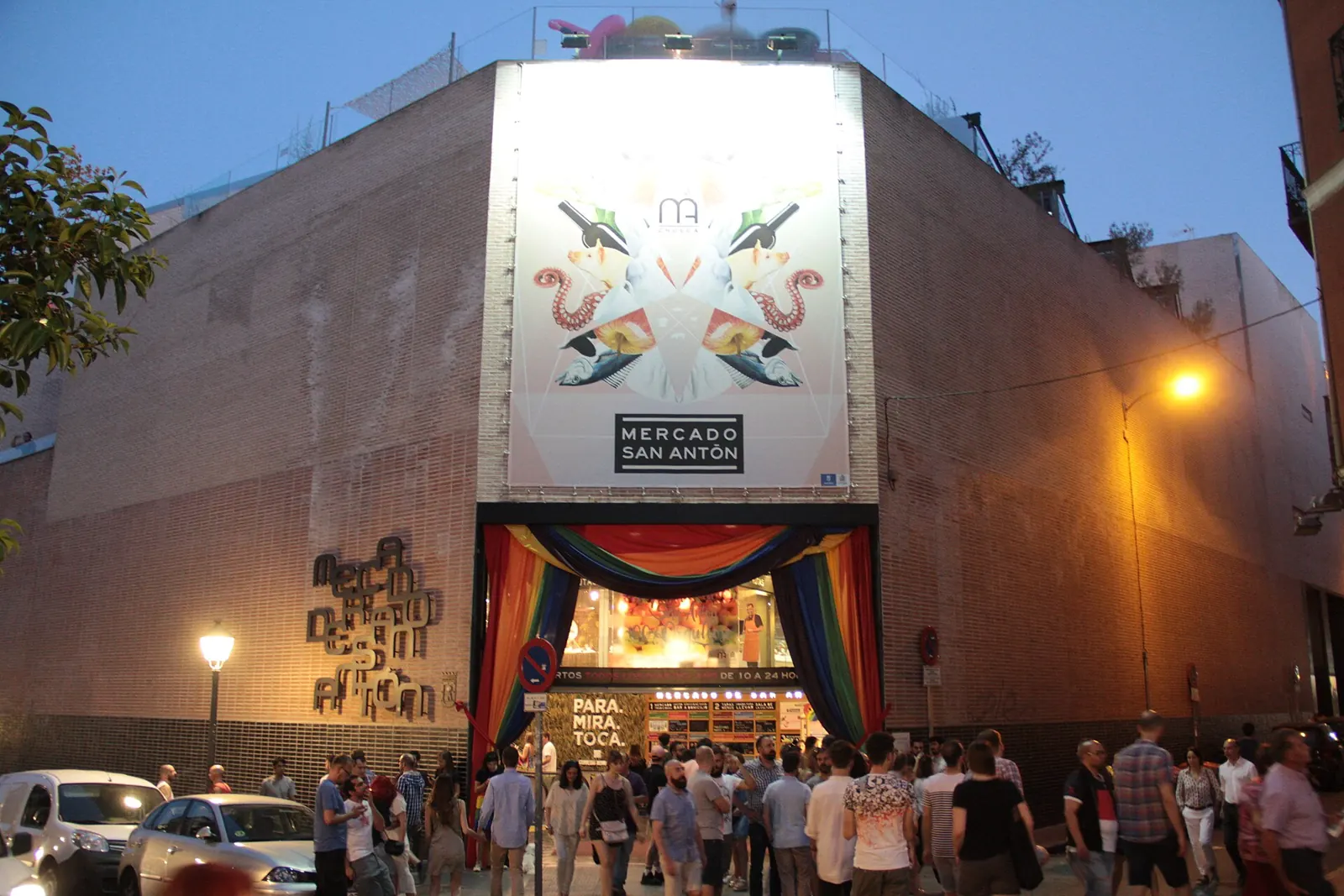 Mercado de San Antón en Chueca