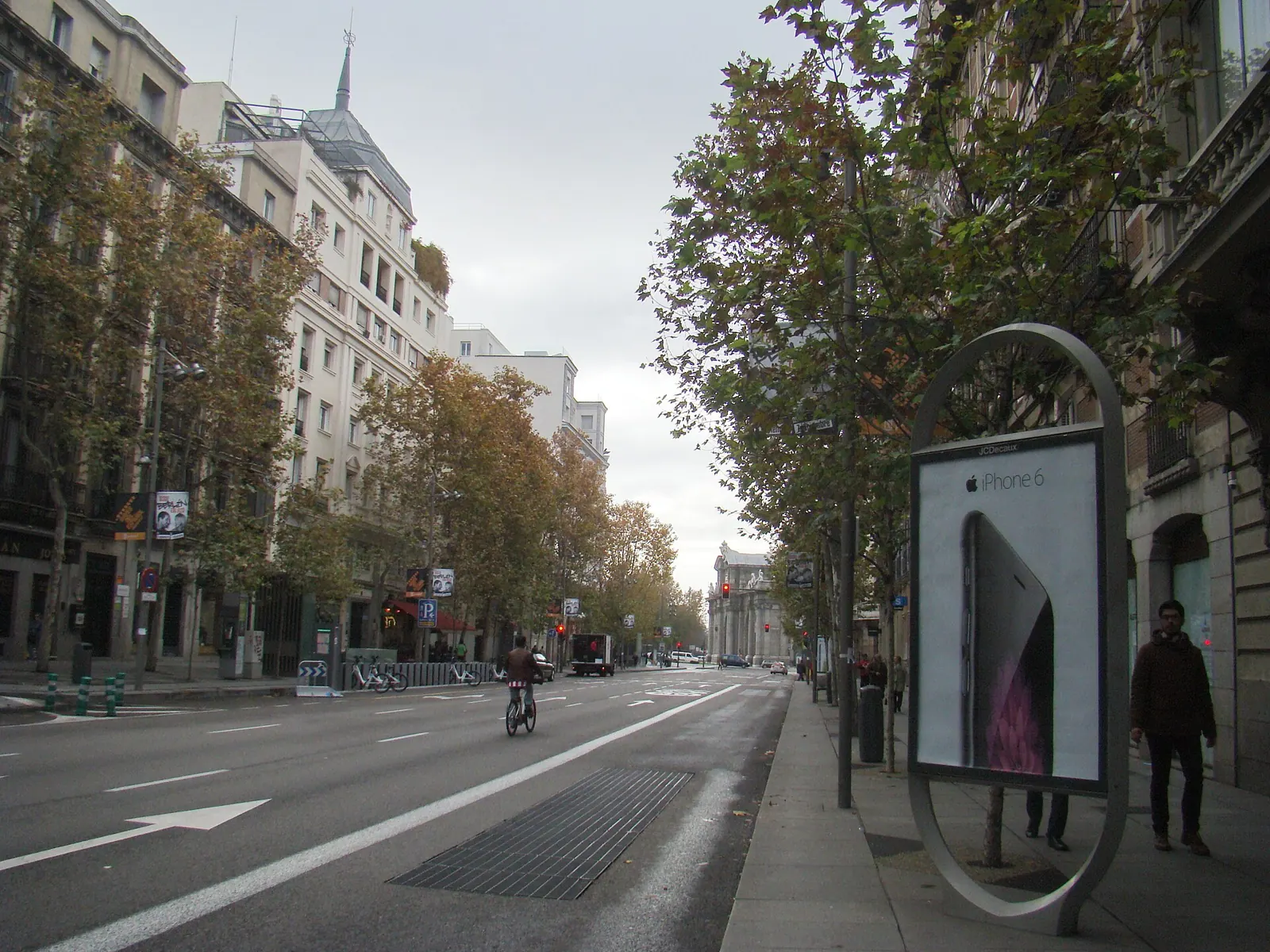 Calle de Serrano in the Salamanca district